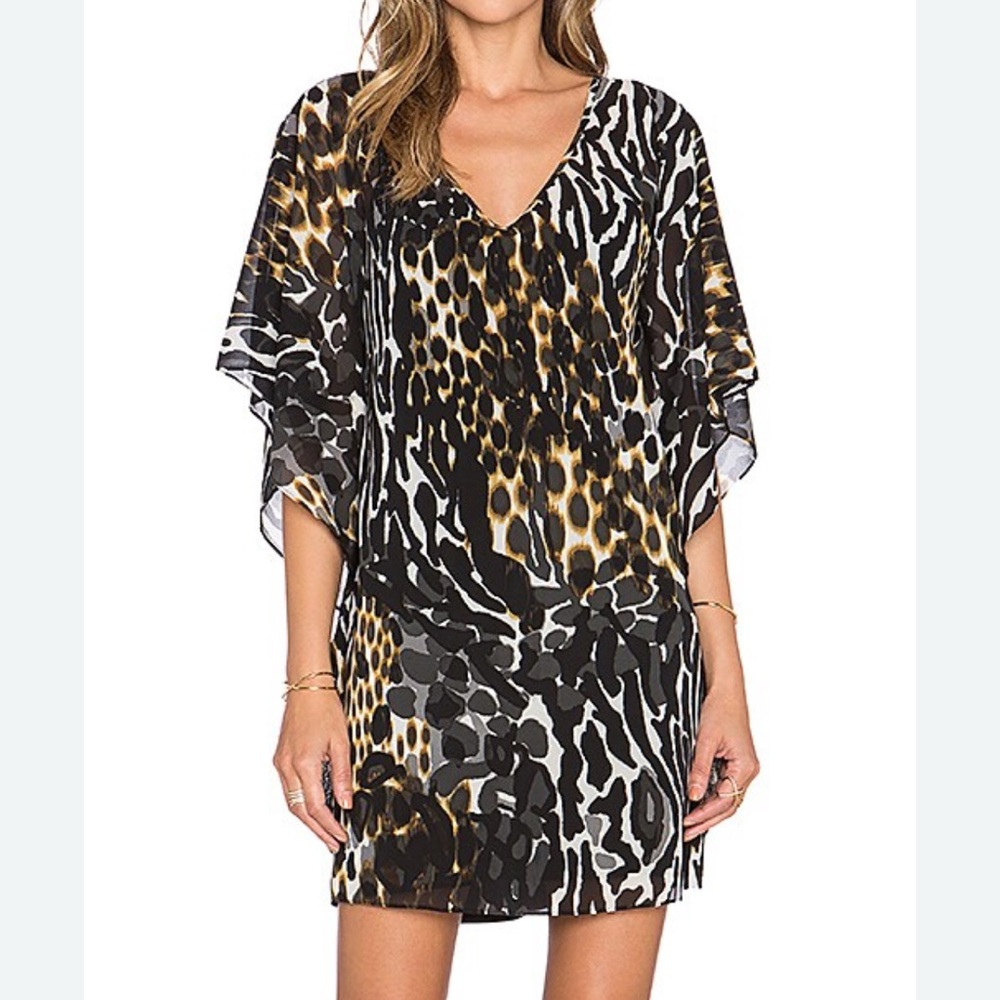 Chic Animal Print Dress